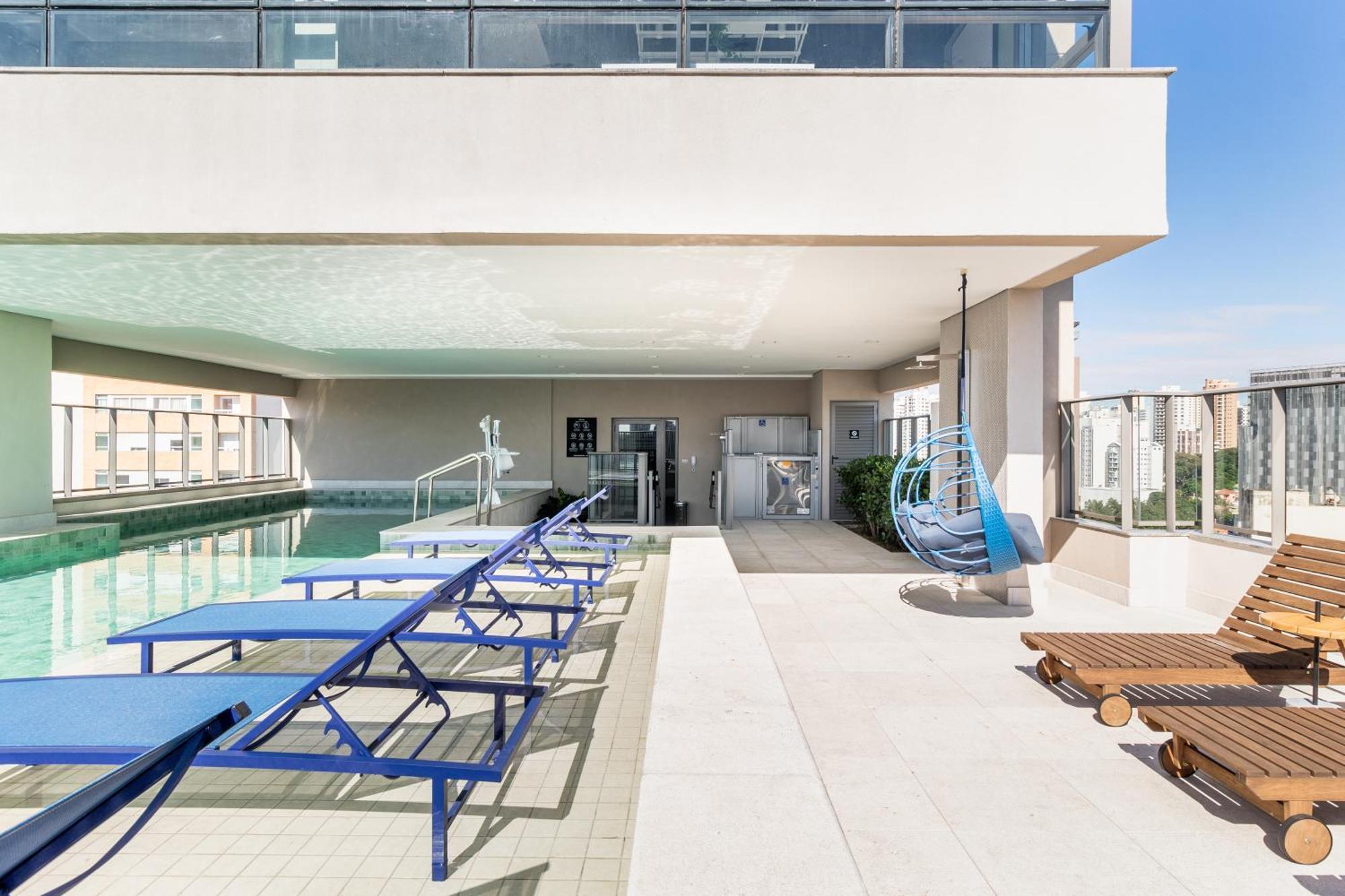 Studio Perdizes A 500M Do Allianz Parque Com Piscina Rooftop E Academia Apartamento